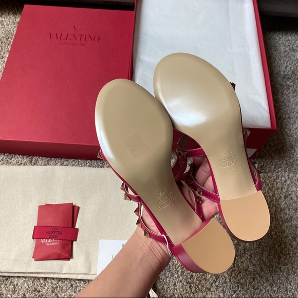 Valentino Rockstud Slide Sandals (60mm) - Picture 3 of 12